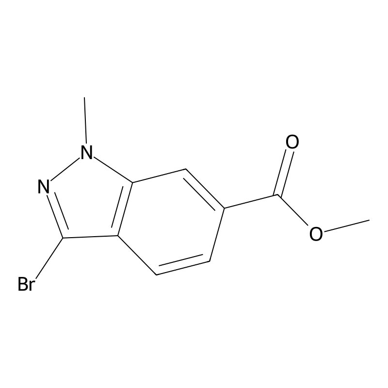 METHYL 3-BROMO-1-METHYLINDAZOLE-6-CARBOXYLATE