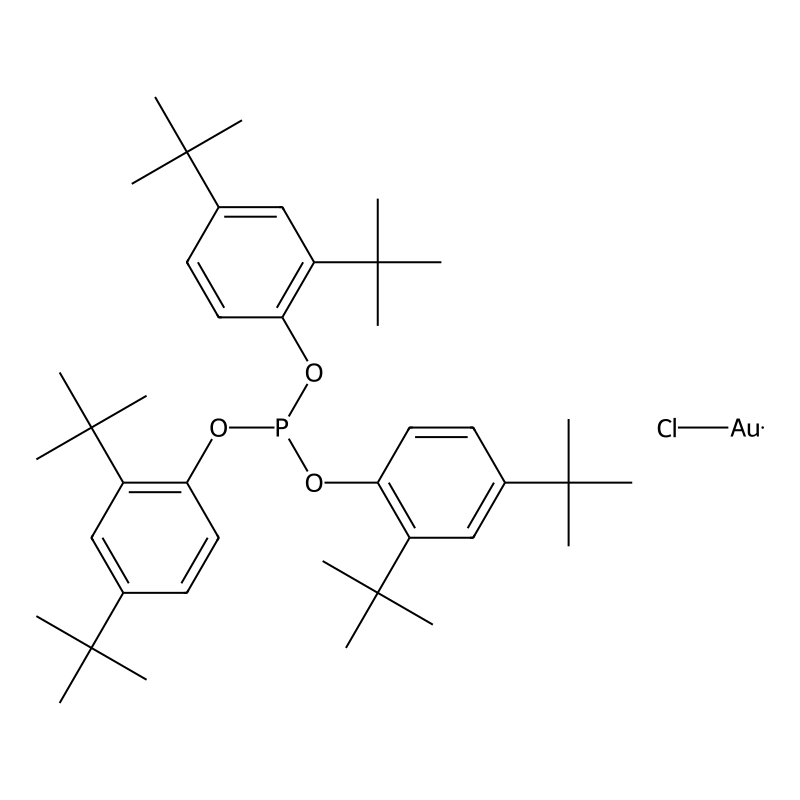 Chloro[tris(2,4-di-tert-butylphenyl)phosphite]gold