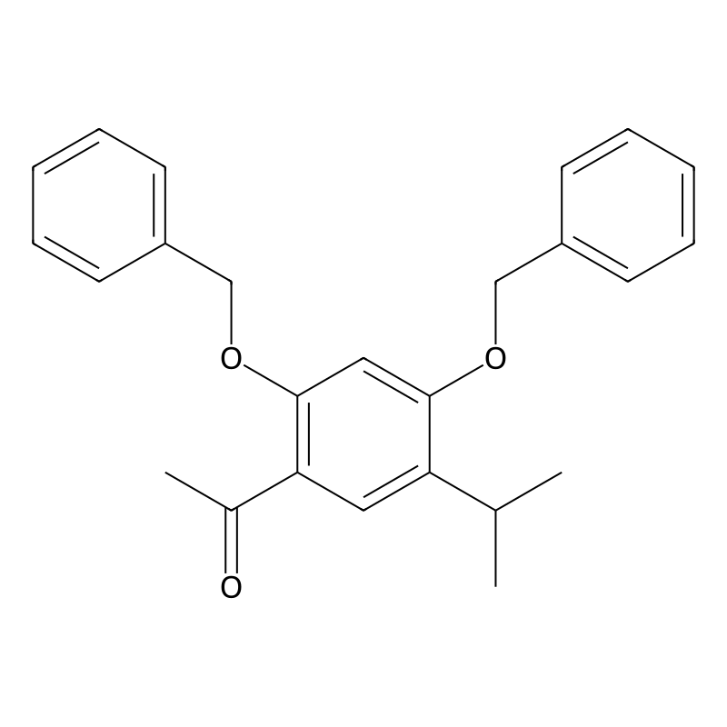 1-(2,4-Bis(benzyloxy)-5-isopropylphenyl)ethanone