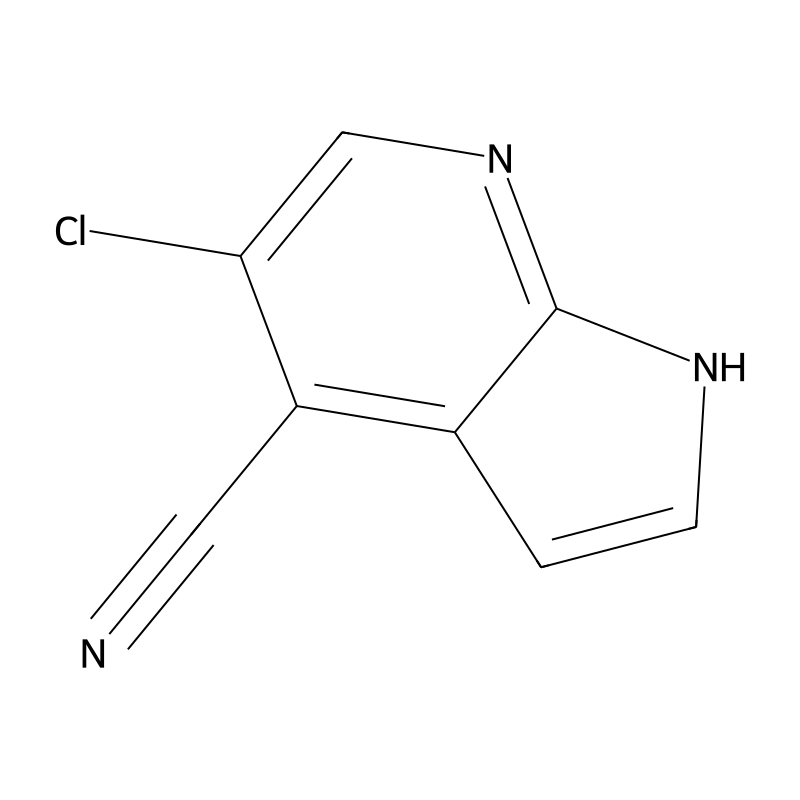 5-Chloro-1H-pyrrolo[2,3-b]pyridine-4-carbonitrile