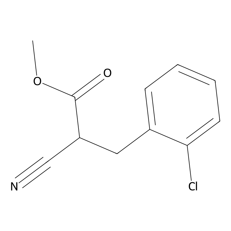 Methyl 3-(2-chlorophenyl)-2-cyanopropanoate