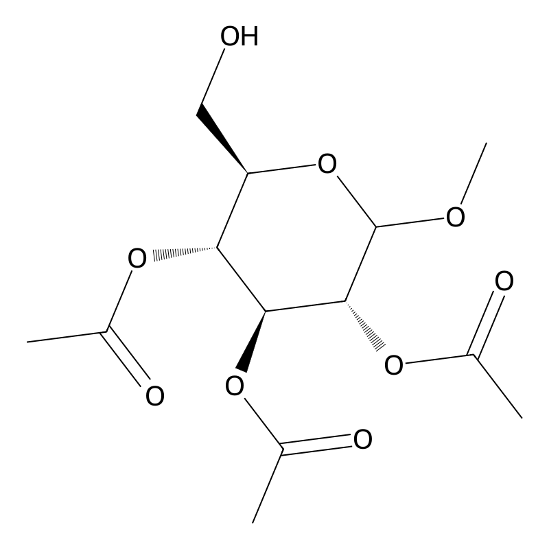 (2R,3R,4S,5R,6S)-2-(Hydroxymethyl)-6-methoxytetrahydro-2H-pyran-3,4,5-triyl triacetate