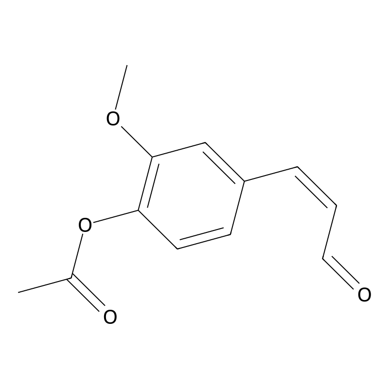 4-Acetoxy-3-methoxycinnamaldehyde
