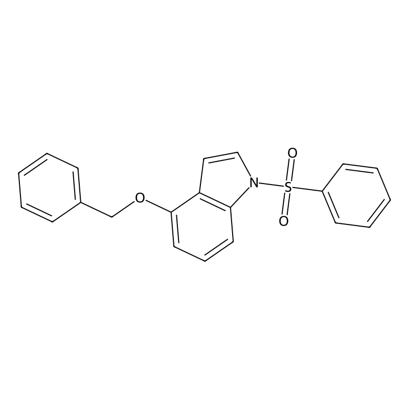 4-(benzyloxy)-1-(phenylsulfonyl)-1H-indole