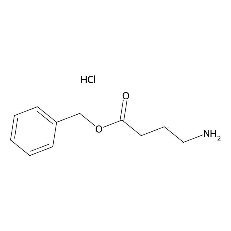 Butanoic acid, 4-amino-, phenylmethyl ester, hydro...