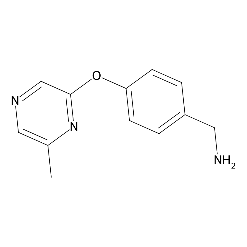 4-[(6-Methylpyrazin-2-yl)oxy]benzylamine