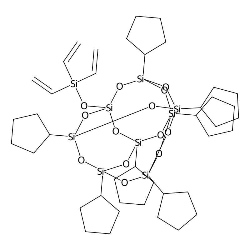 PSS-Trivinylsilyloxy-Heptacyclopentyl substituted