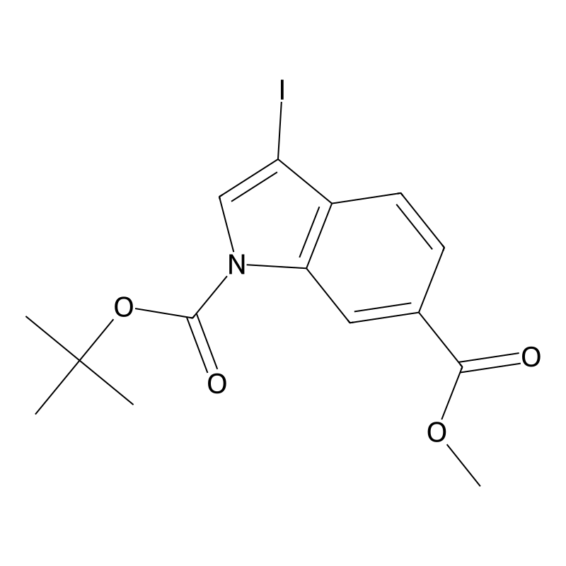 1-tert-butyl 6-methyl 3-iodo-1H-indole-1,6-dicarbo...
