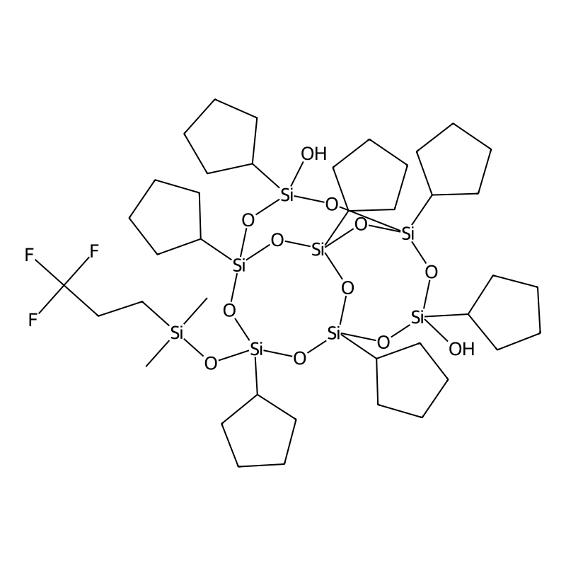 [[Dimethyl(trifluoromethyl)ethyl]silyloxy]heptacyclopentyltricycloheptasiloxanediol