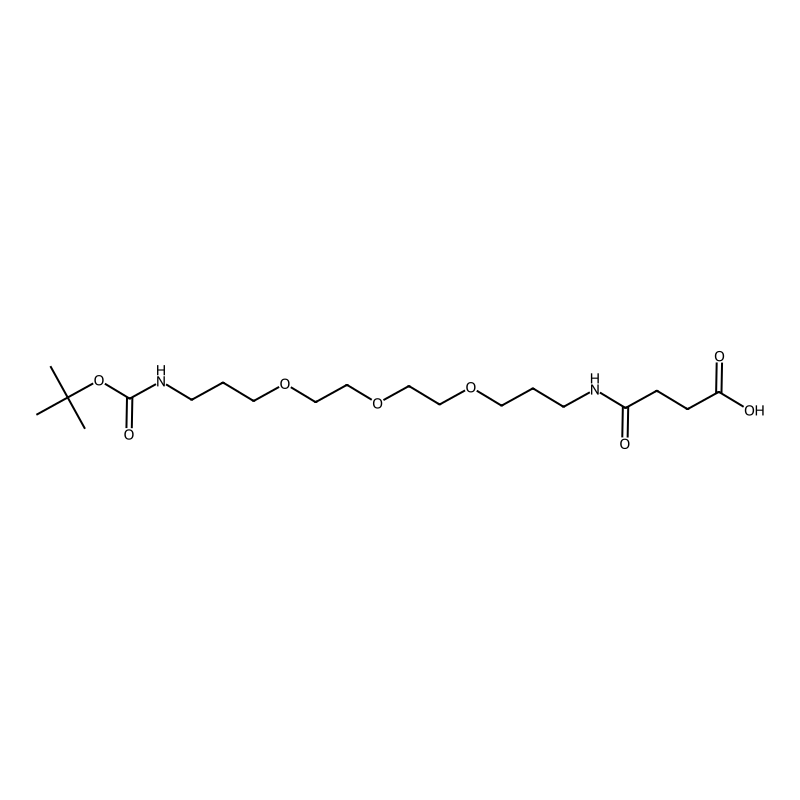 N-Boc-N'-succinyl-4,7,10-trioxa-1,13-tridecanediamine