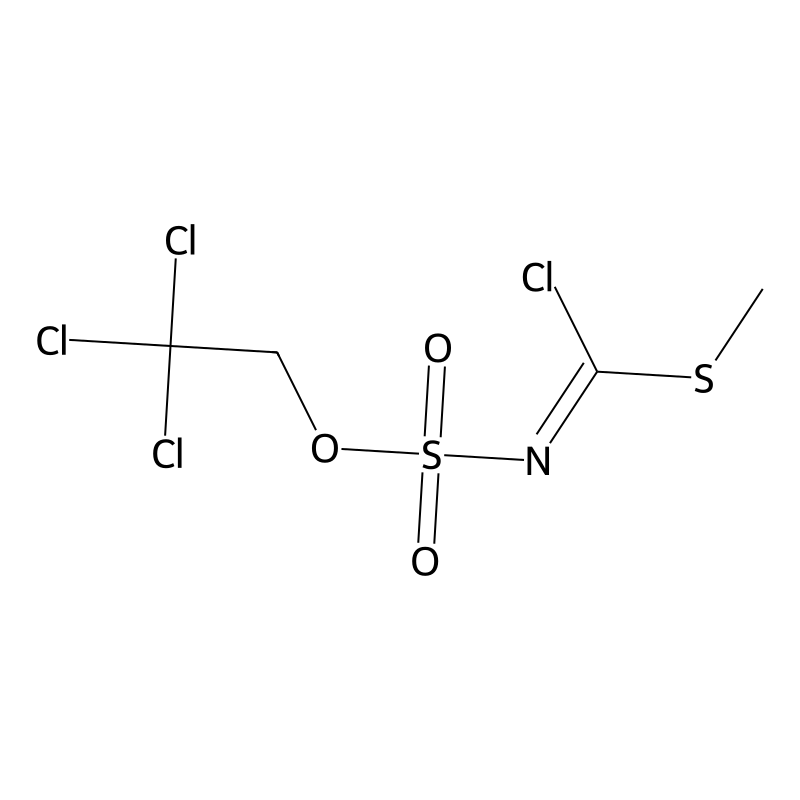 Methyl [(2,2,2-trichloroethoxy)sulfonyl]carbonochloridimidothioate