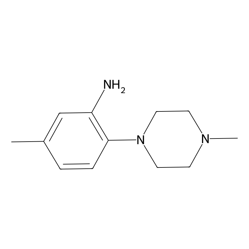 5-Methyl-2-(4-methyl-1-piperazinyl)aniline
