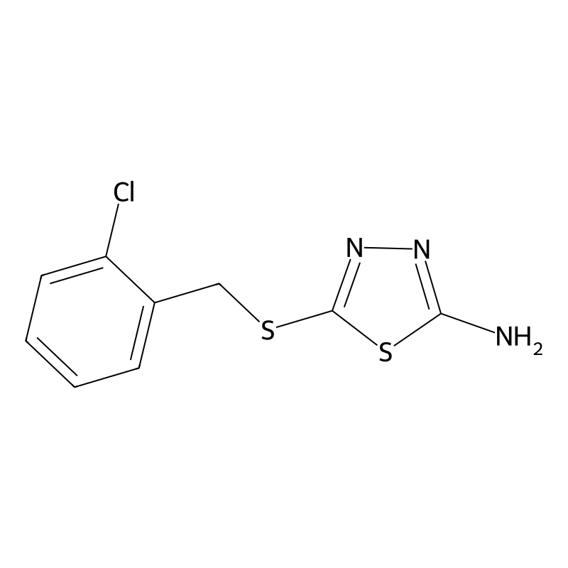 5-[(2-Chlorobenzyl)thio]-1,3,4-thiadiazol-2-amine