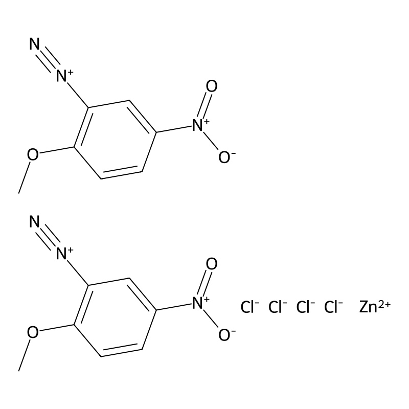 zinc;2-methoxy-5-nitrobenzenediazonium;tetrachlori...