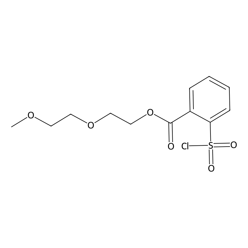 2-(2-Methoxyethoxy)ethyl 2-(chlorosulfonyl)benzoate