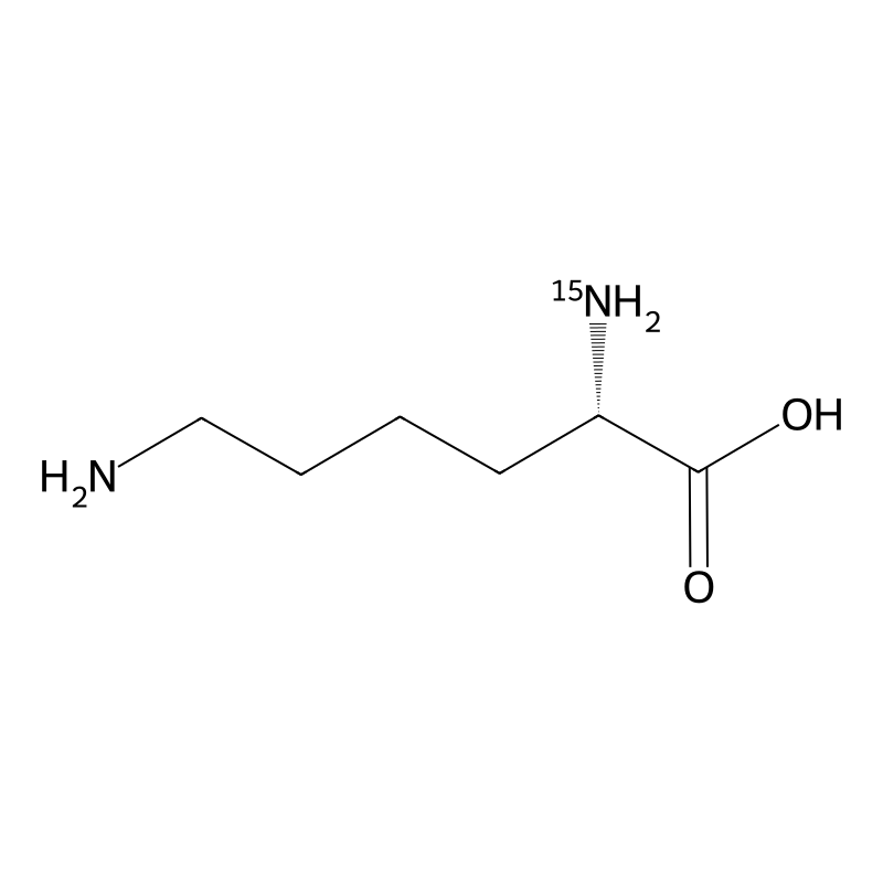 (2S)-6-Amino-2-(15N)azanylhexanoic acid