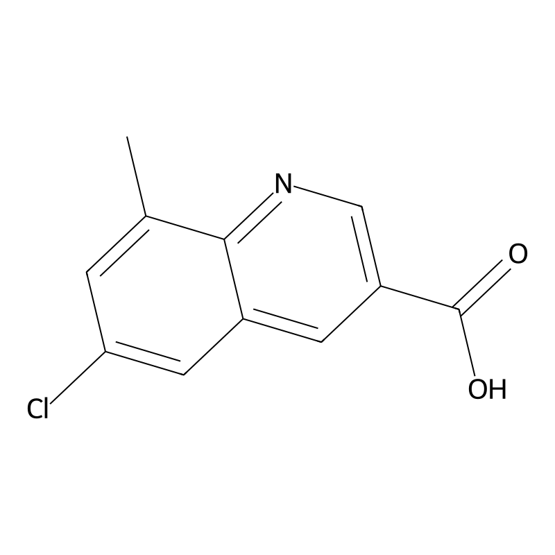 6-Chloro-8-methylquinoline-3-carboxylic acid