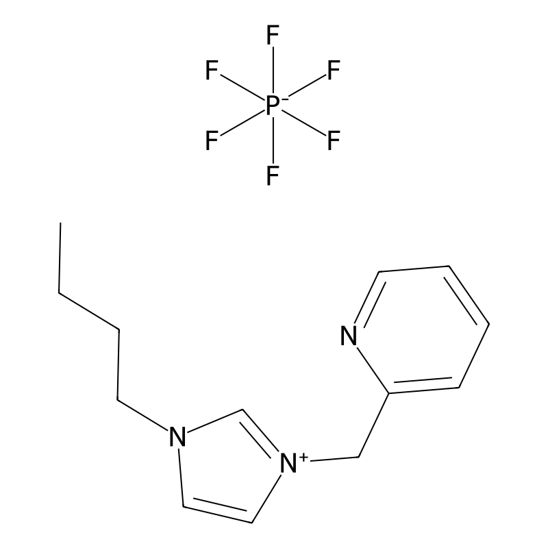 1-Butyl-3-[(pyridin-2-yl)methyl]-1H-imidazol-3-ium hexafluorophosphate