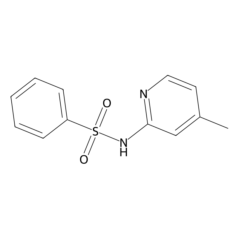 N-(4-Methyl-2-pyridyl)benzenesulfonamide