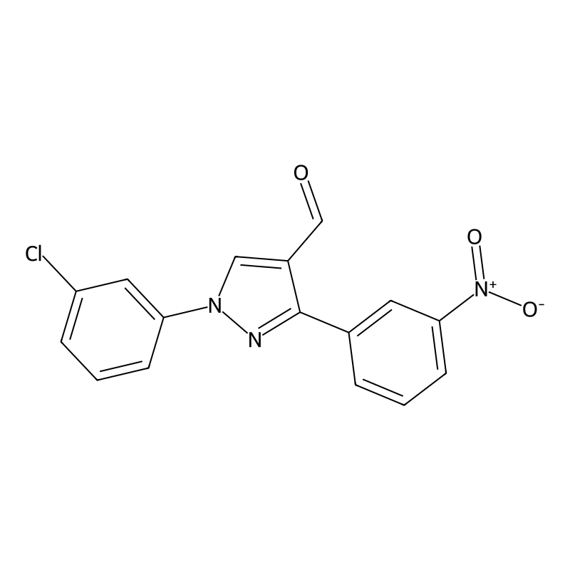 1-(3-chlorophenyl)-3-(3-nitrophenyl)-1H-pyrazole-4...