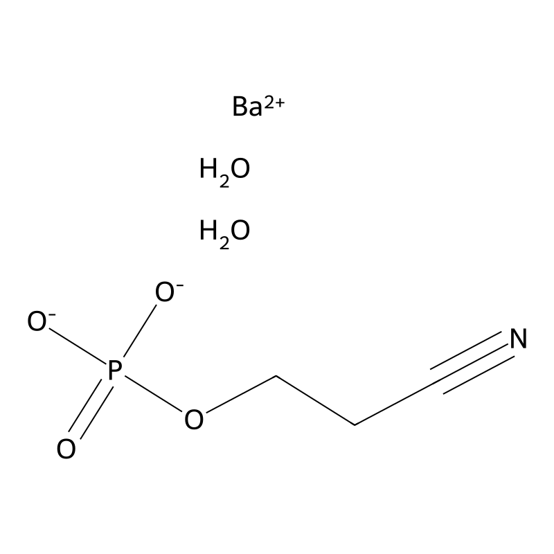 2-Cyanoethyl phosphate barium salt dihydrate