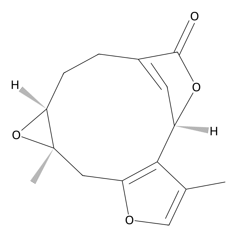5H-7,4-Methenofuro(3,2-c)oxireno(f)oxacycloundecin...
