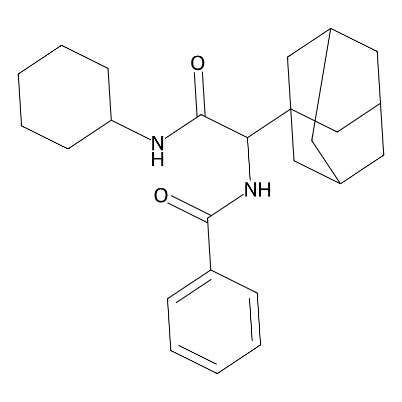 N-[1-(1-adamantyl)-2-(cyclohexylamino)-2-oxoethyl]...
