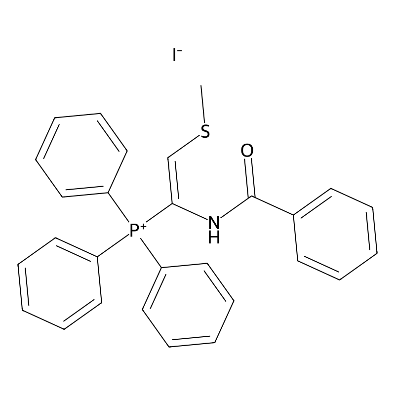 [1-Benzamido-2-(methylsulfanyl)ethenyl](triphenyl)...