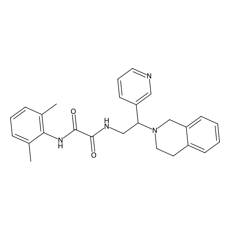 N-[2-(3,4-dihydroisoquinolin-2(1H)-yl)-2-pyridin-3...