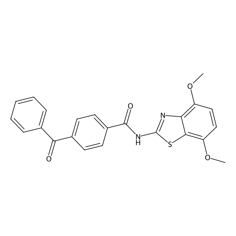 4-benzoyl-N-(4,7-dimethoxybenzo[d]thiazol-2-yl)ben...