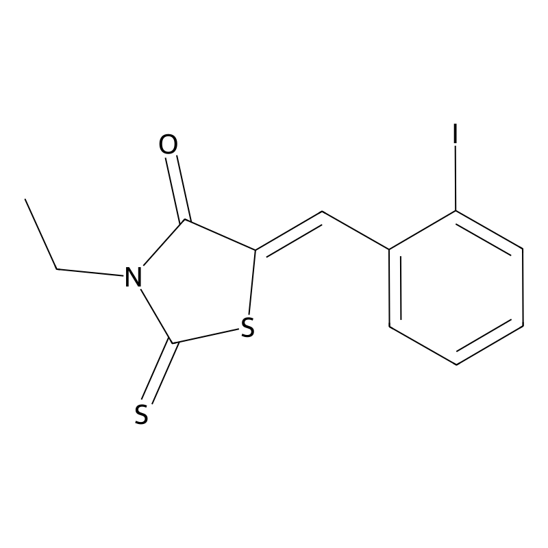 (5Z)-3-ethyl-5-[(2-iodophenyl)methylidene]-2-sulfa...