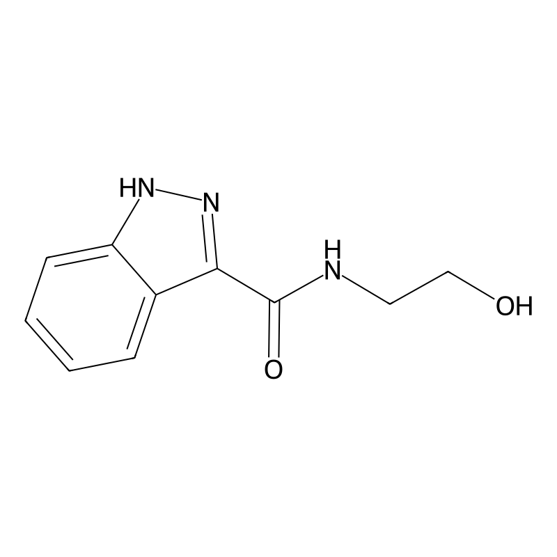 1h-Indazole-3-carboxamide,n-(2-hydroxyethyl)-