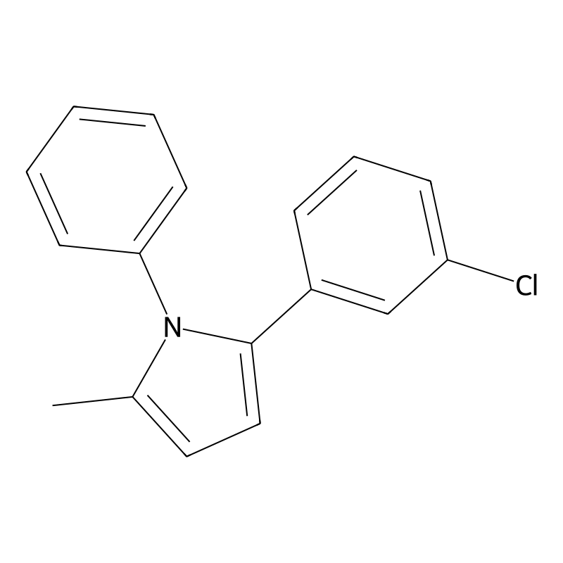 2-(3-Chlorophenyl)-5-methyl-1-phenyl-1H-pyrrole
