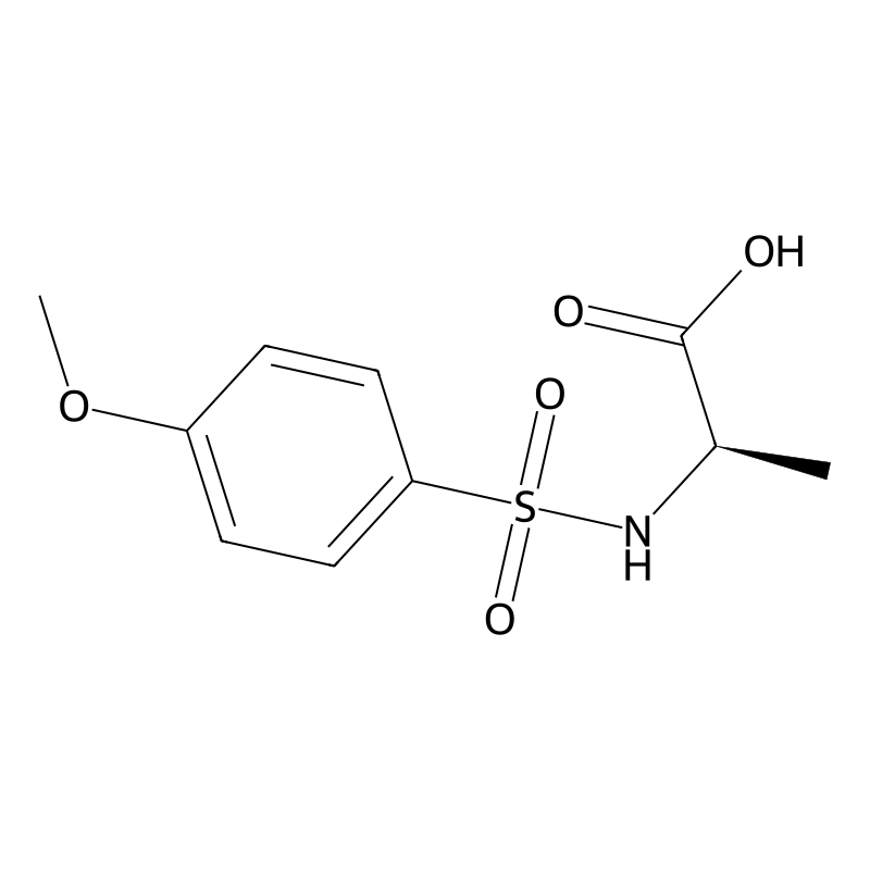 N-[(4-methoxyphenyl)sulfonyl]-D-alanine