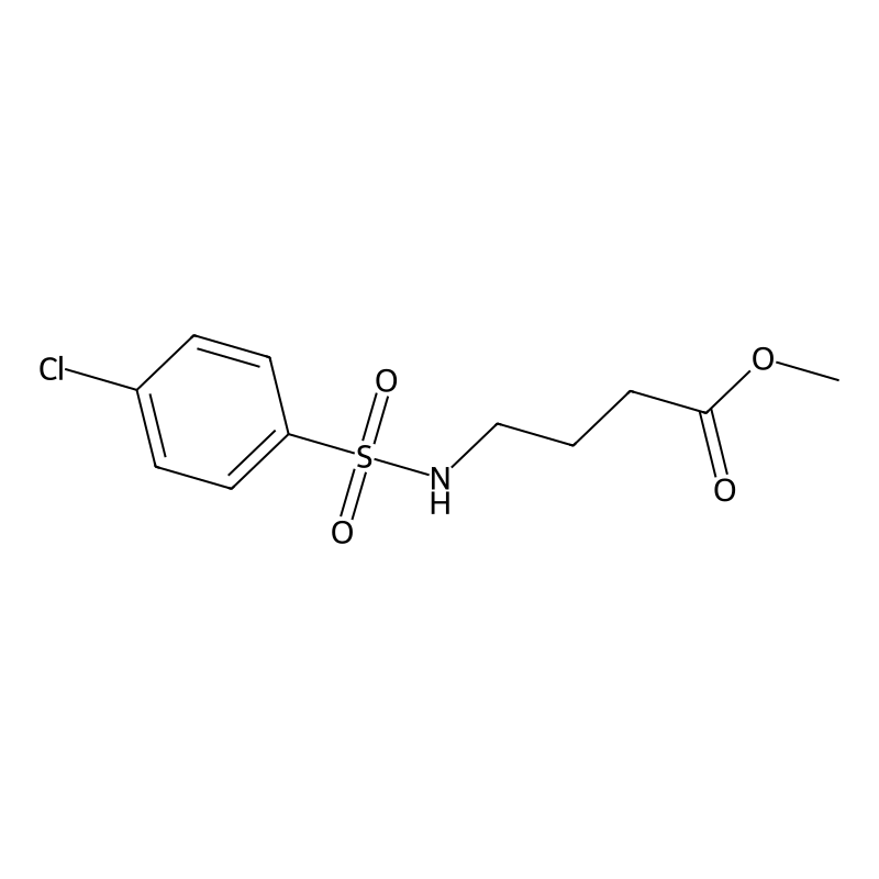 Butanoic acid, 4-[[(4-chlorophenyl)sulfonyl]amino]...