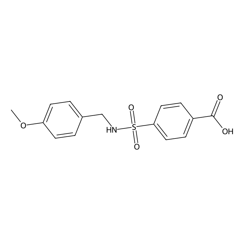 4-{[(4-Methoxyphenyl)methyl]sulfamoyl}benzoic acid
