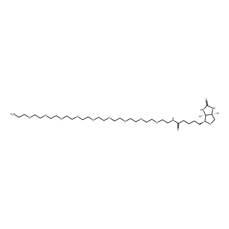 O-(2-Aminoethyl)-O inverted exclamation marka-[2-(biotinylamino)ethyl]octaethylene glycol