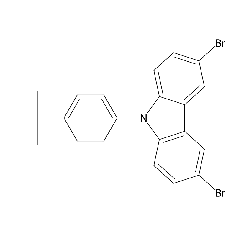 3,6-dibromo-9-(4-tert-butylphenyl)-9H-carbazole