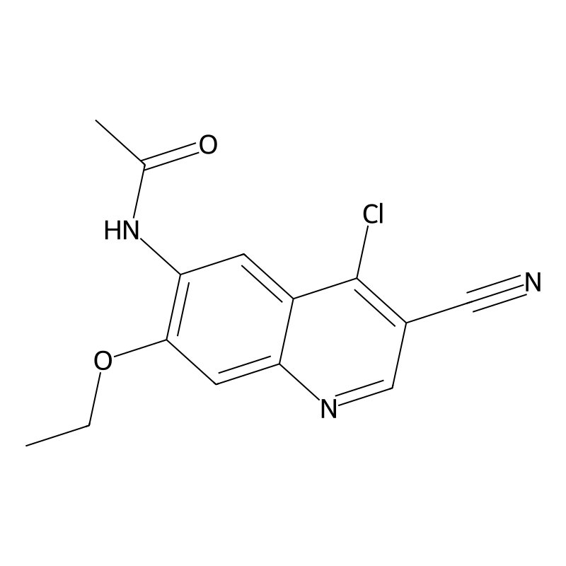 N-(4-Chloro-3-cyano-7-ethoxy-6-quinolinyl)acetamid...