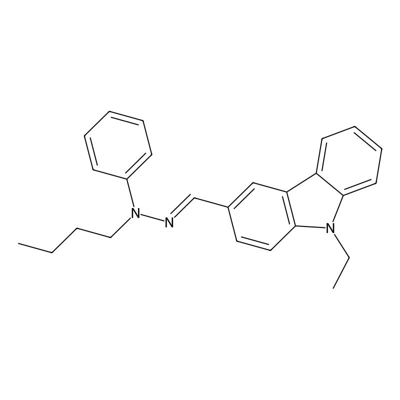 3-((2-Butyl-2-phenylhydrazono)methyl)-9-ethyl-9H-c...