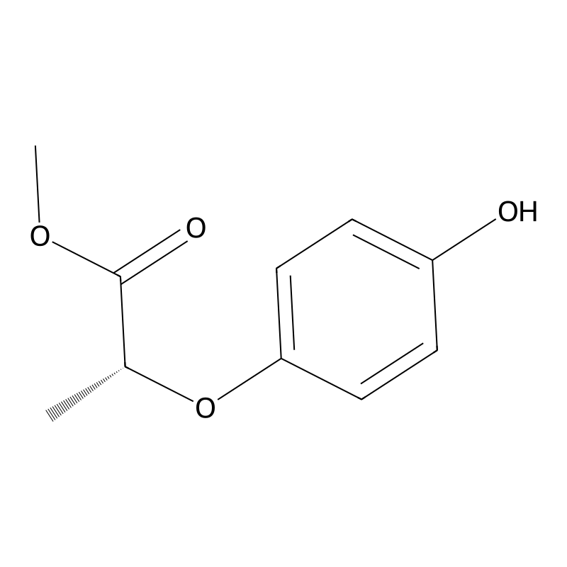 Propanoic acid, 2-(4-hydroxyphenoxy)-, methyl este...