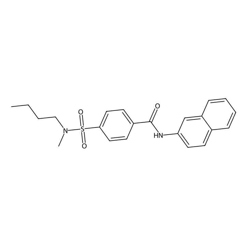 4-(N-butyl-N-methylsulfamoyl)-N-(naphthalen-2-yl)b...