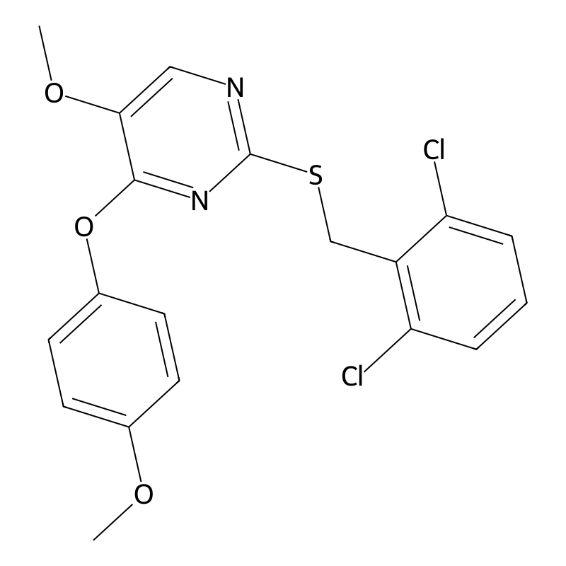 2-[(2,6-Dichlorobenzyl)sulfanyl]-5-methoxy-4-(4-me...