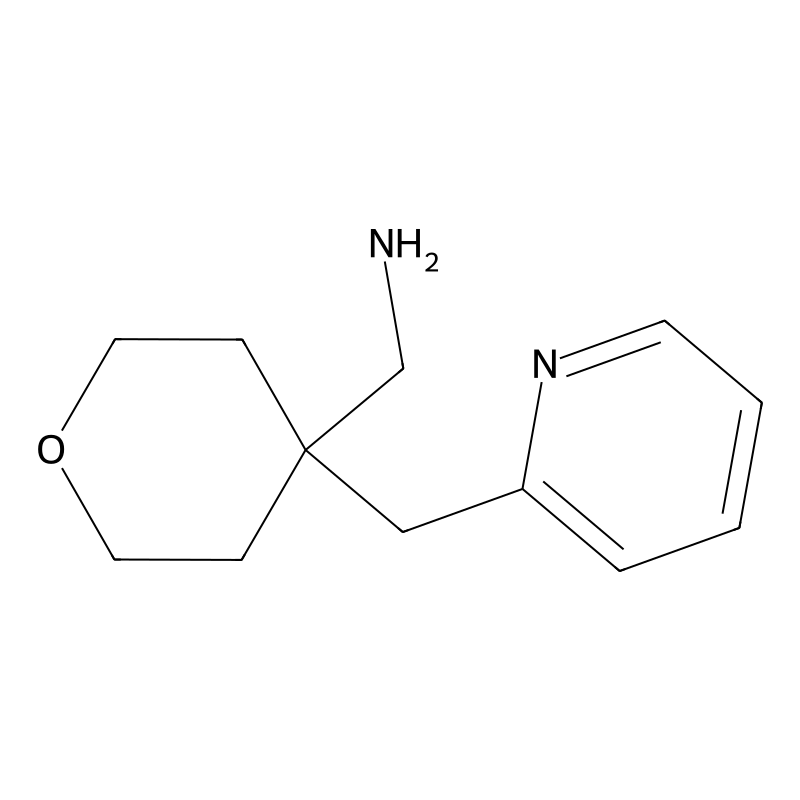 [4-(Pyridin-2-ylmethyl)oxan-4-yl]methanamine