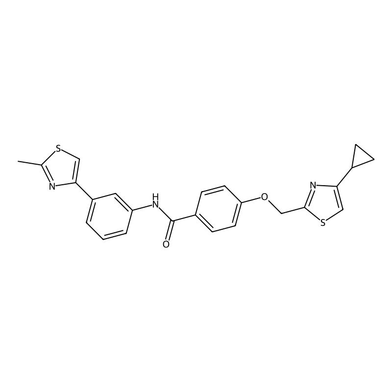 4-((4-cyclopropylthiazol-2-yl)methoxy)-N-(3-(2-met...