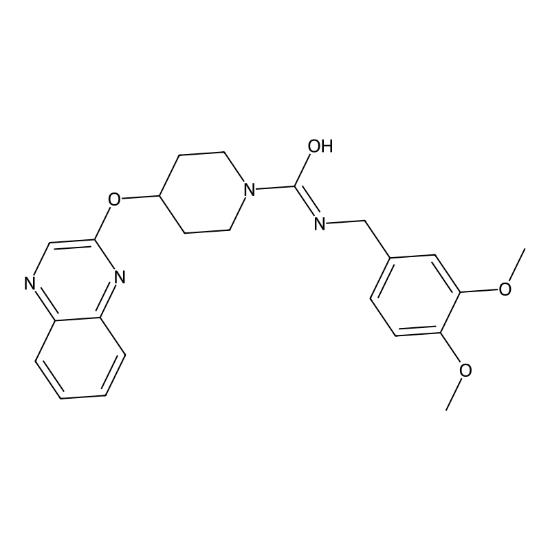 Buy N(3,4dimethoxybenzyl)4(quinoxalin2yloxy)piperidine1