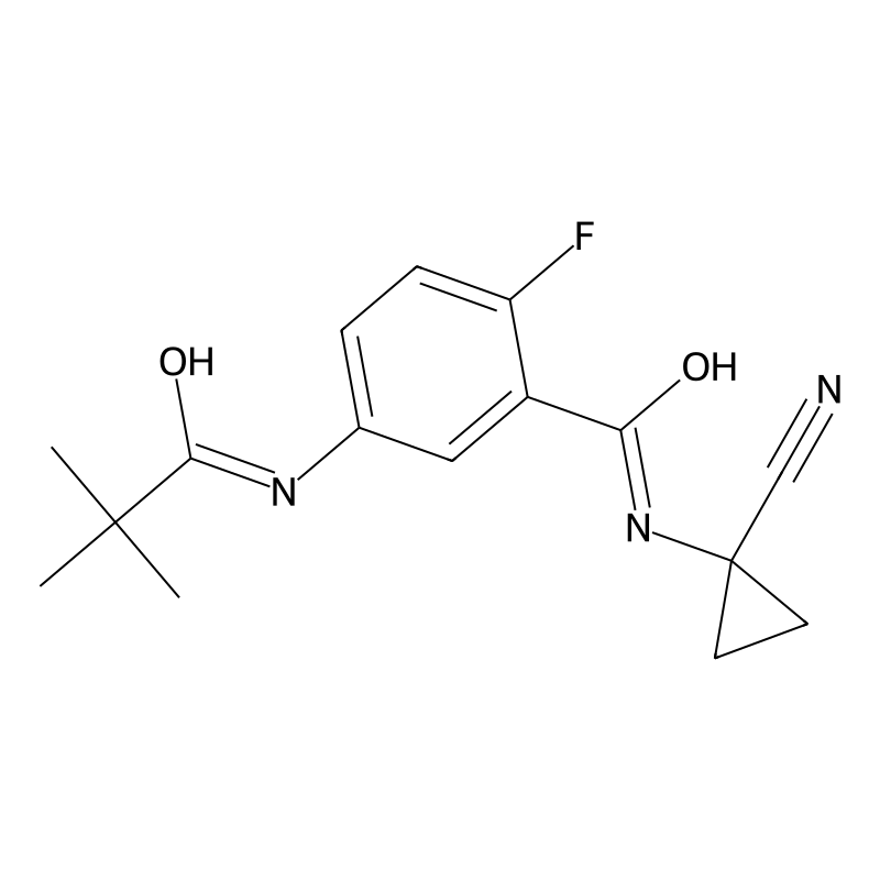 N-(1-Cyanocyclopropyl)-5-(2,2-dimethylpropanoylami...