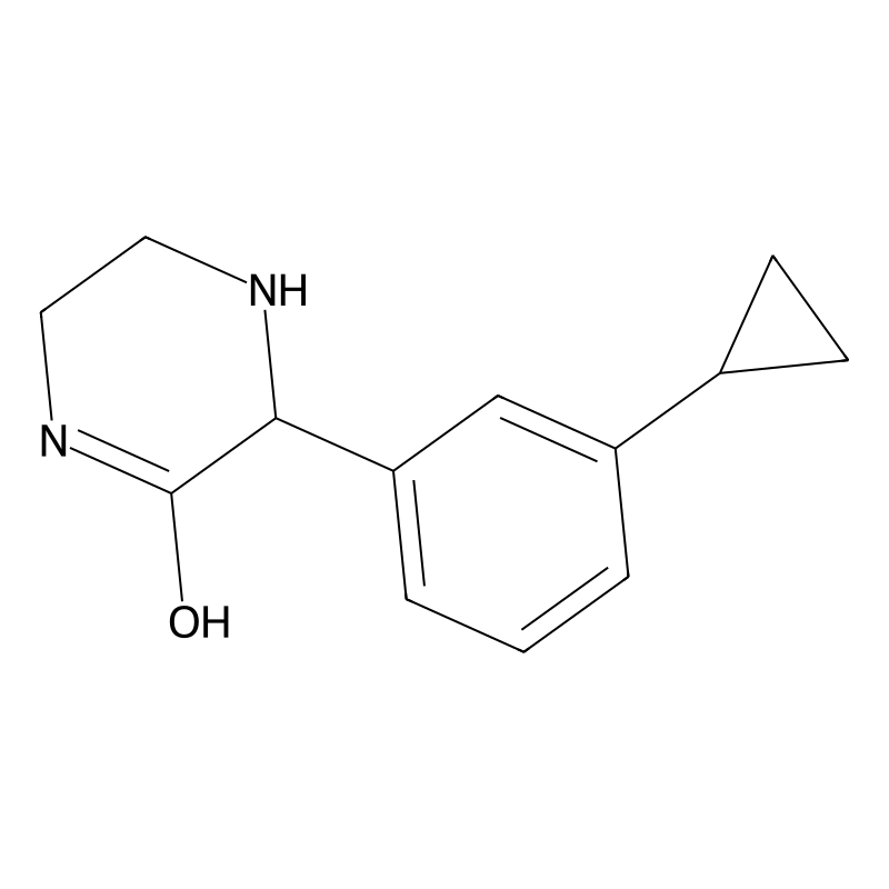 3-(3-Cyclopropylphenyl)piperazin-2-one