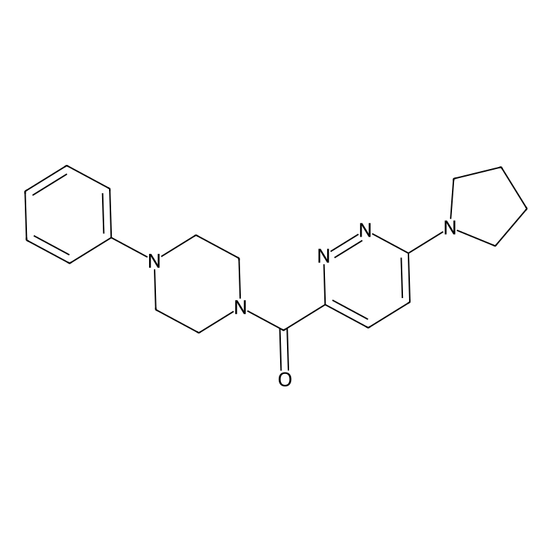 (4-Phenylpiperazin-1-yl)(6-(pyrrolidin-1-yl)pyrida...