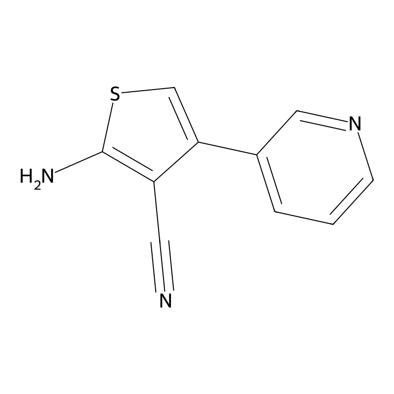 2-Amino-4-(pyridin-3-yl)thiophene-3-carbonitrile
